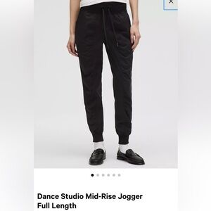 Lululemon Dance Studio Mid-Rise Jogger - Black